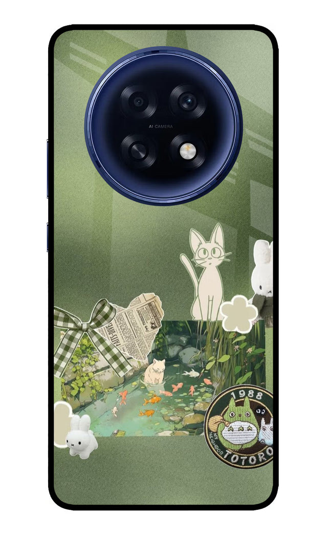 Aesthetic anime Oppo F31 Pro Plus 5G Glass Case
