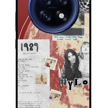 Taylor Swift Oppo F31 Pro Plus 5G Glass Case Back Cover by Casekaro