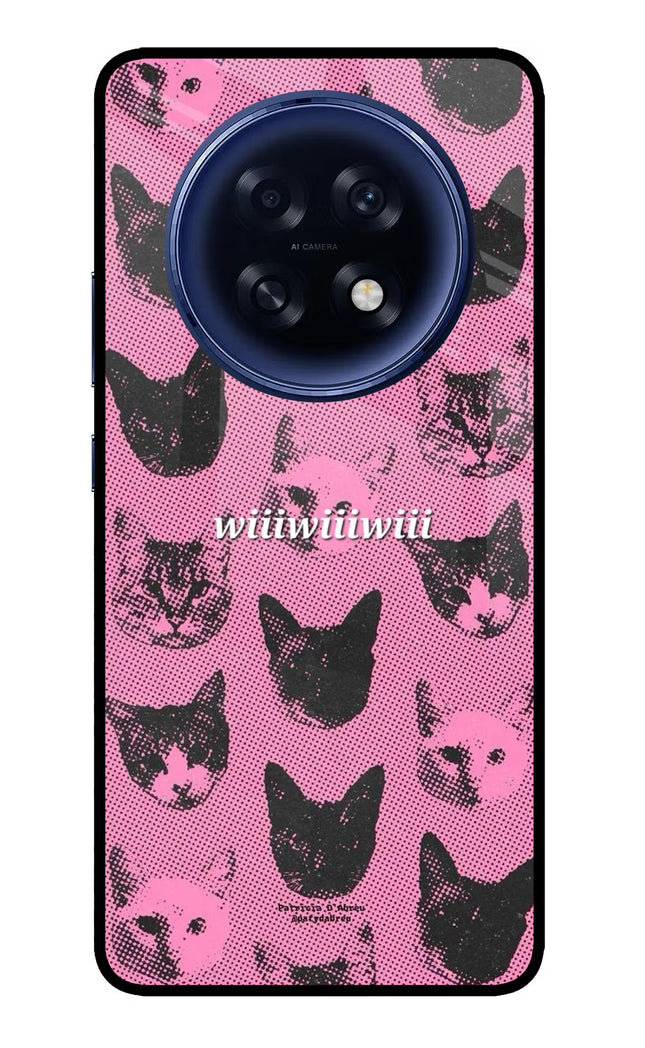 Pink Cats Oppo F31 Pro Plus 5G Glass Case