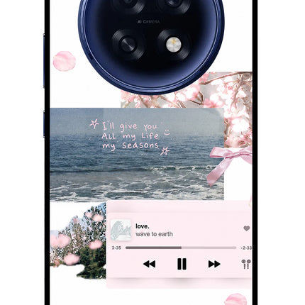 Wave to earth Oppo F31 Pro Plus 5G Glass Case