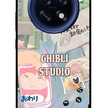 Studio Ghibli Oppo F31 Pro Plus 5G Glass Case