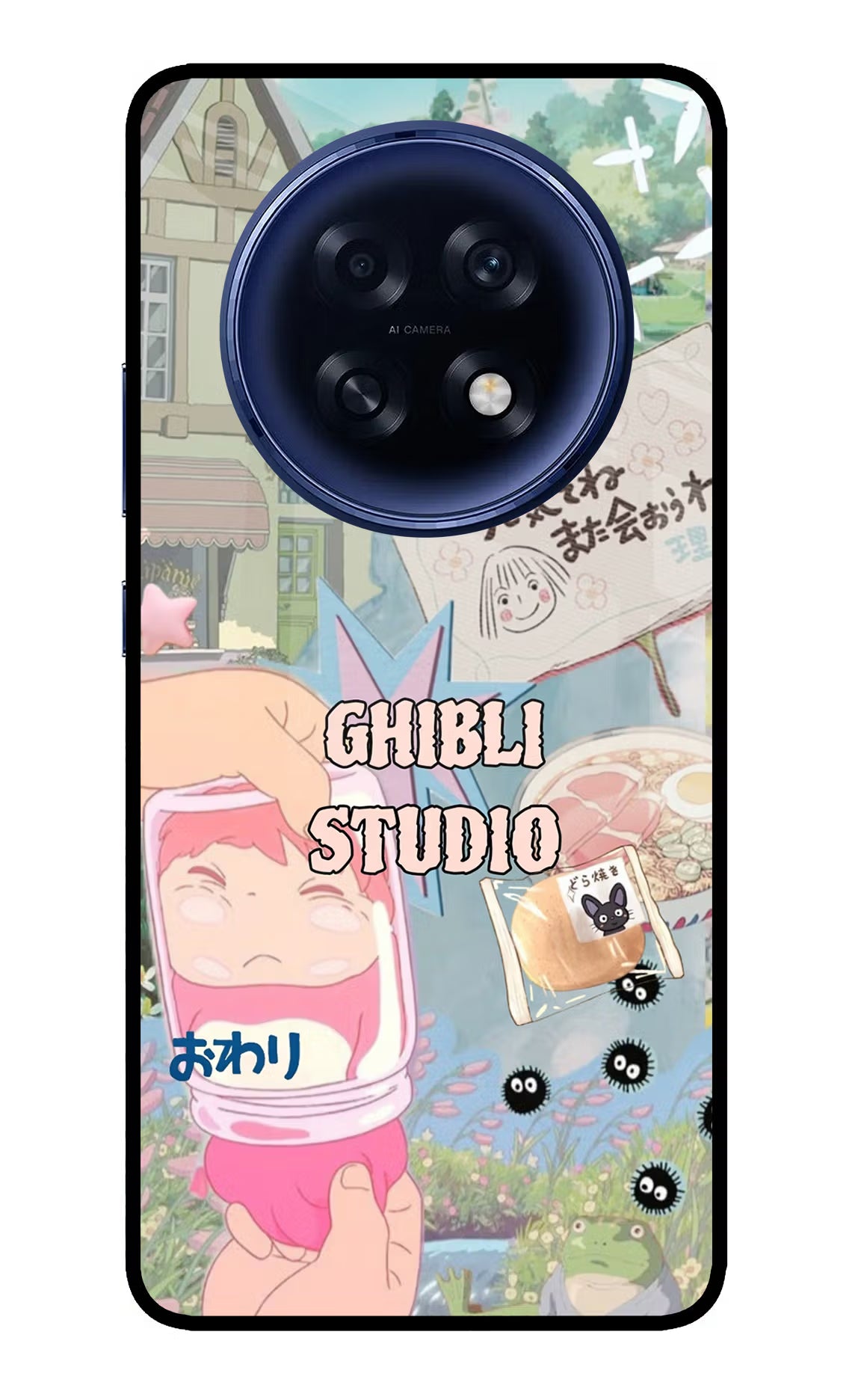 Studio Ghibli Oppo F31 Pro Plus 5G Glass Case