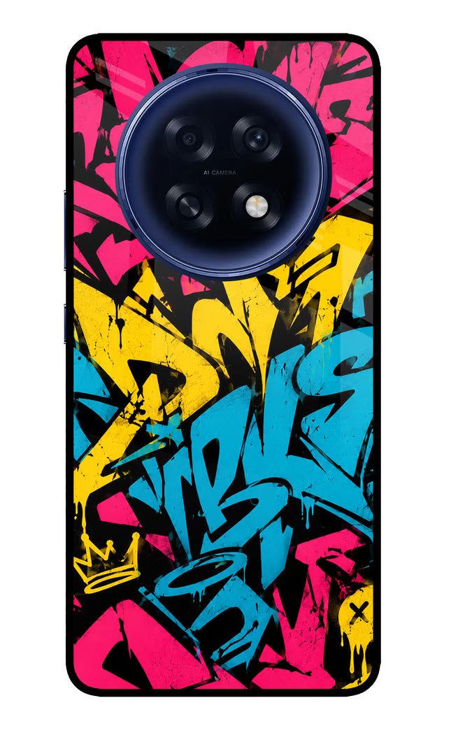 Graffiti Vibe Oppo F31 Pro Plus 5G Glass Case