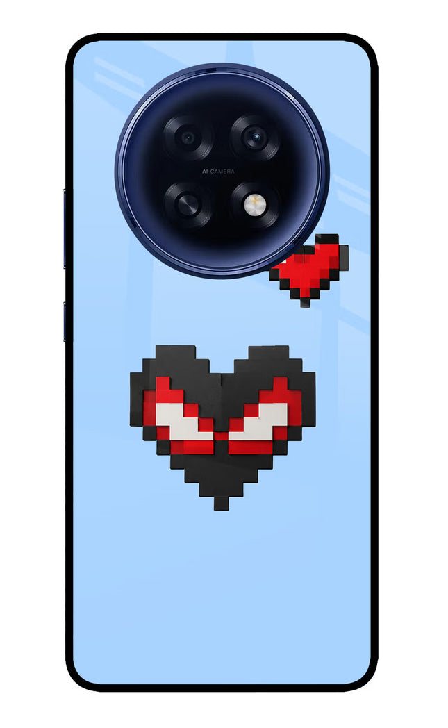 Peter Heart Oppo F31 Pro Plus 5G Glass Case