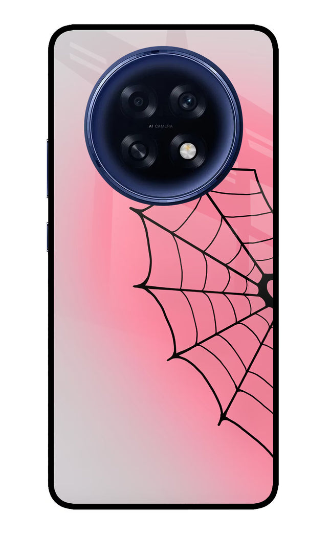 Pink Web Oppo F31 Pro Plus 5G Glass Case