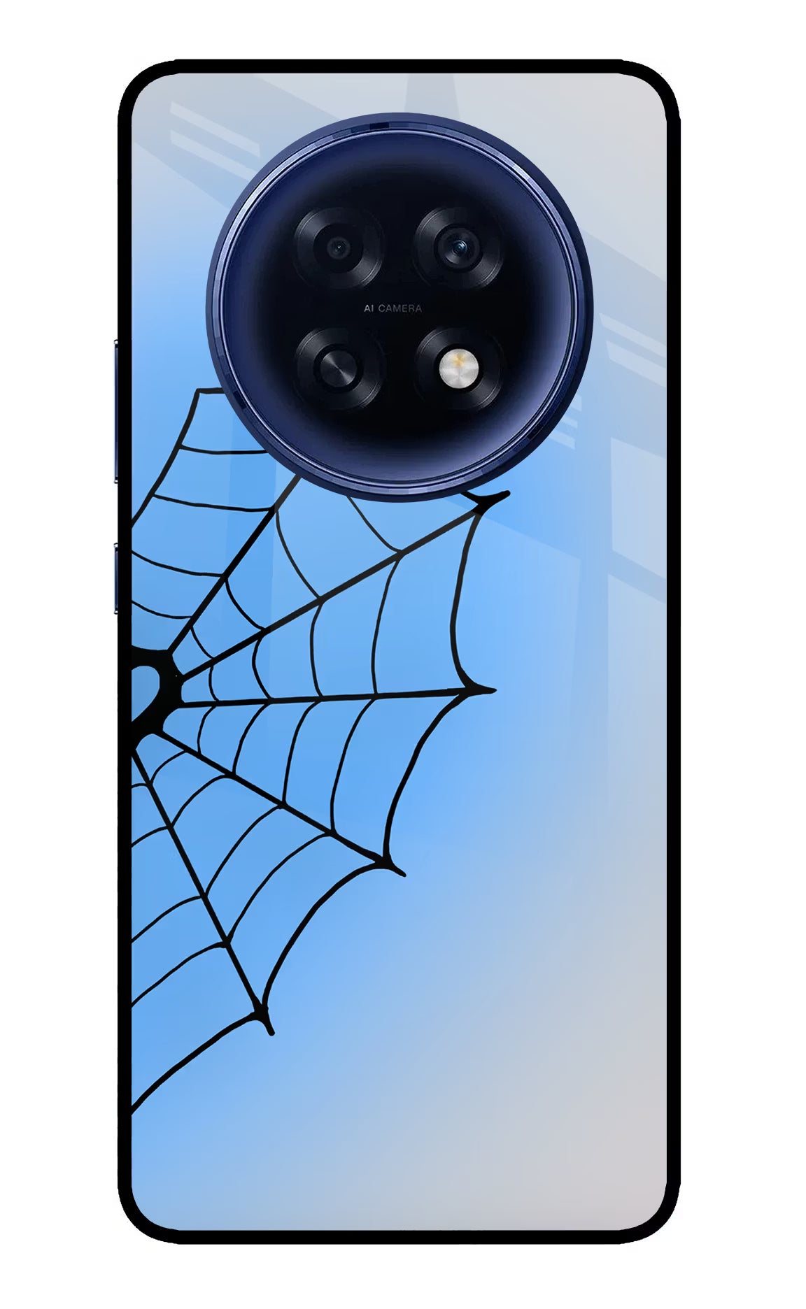 Blue Web Oppo F31 Pro Plus 5G Glass Case