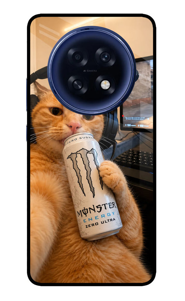 Gamer Cat Energy Oppo F31 Pro Plus 5G Glass Case