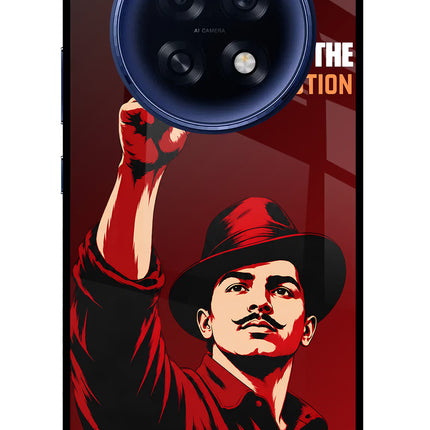 Bhagat Singh Revolution Oppo F31 Pro Plus 5G Glass Case