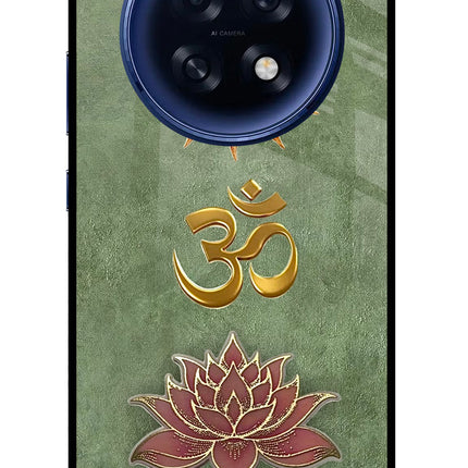 Om & Lotus Oppo F31 Pro Plus 5G Glass Case