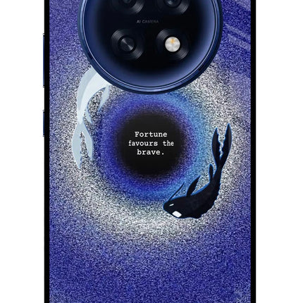 Dark Koi Oppo F31 Pro Plus 5G Glass Case
