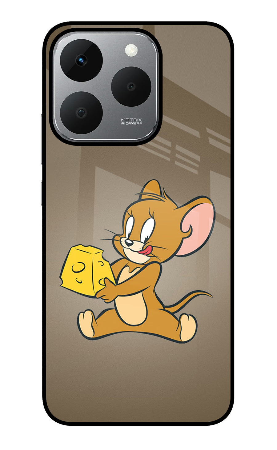 Jerry Realme 15T 5G Back Cover, Glass case