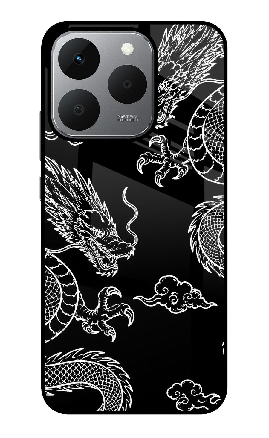 Twin Dragons Realme 15T 5G Back Cover, Glass case