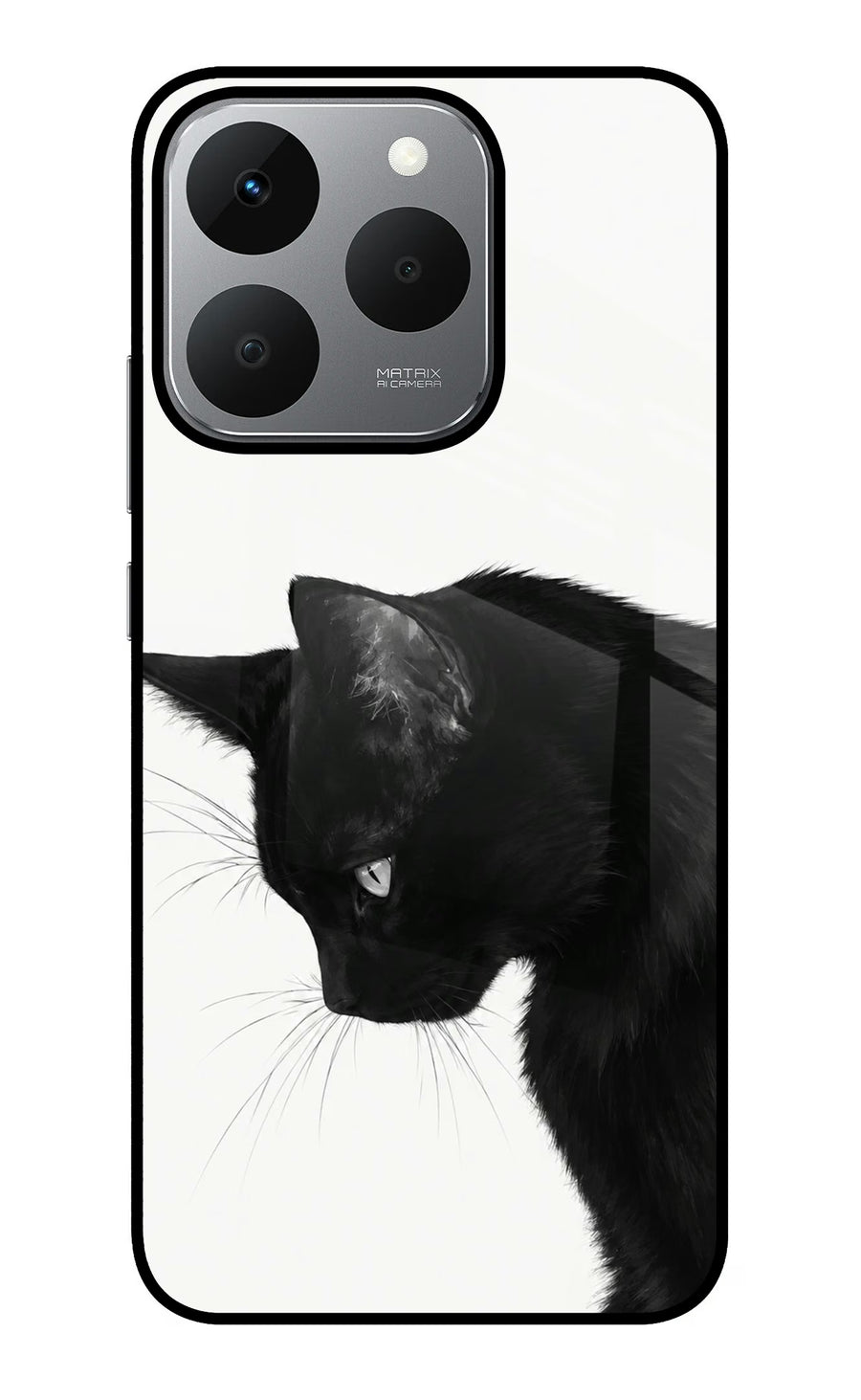 Shadow Gaze Realme 15T 5G Back Cover, Glass case