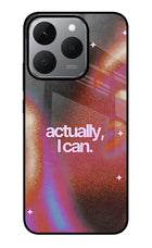 Pink Aura Realme 15T 5G Glass Case