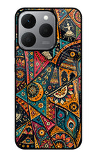 Folk Print Realme 15T 5G Glass Case