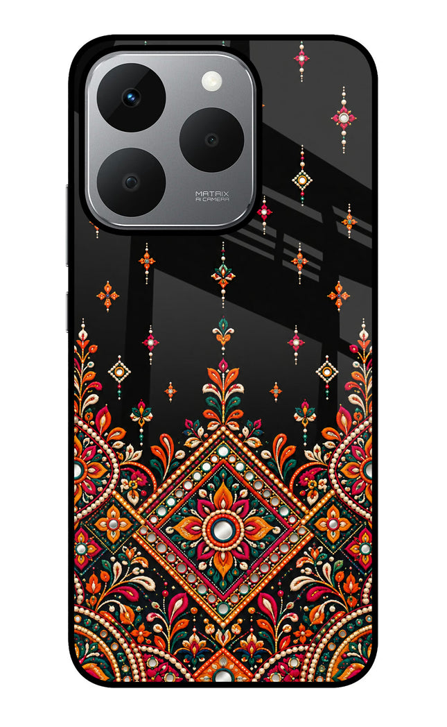 Noir Mehfil Realme 15T 5G Glass Case