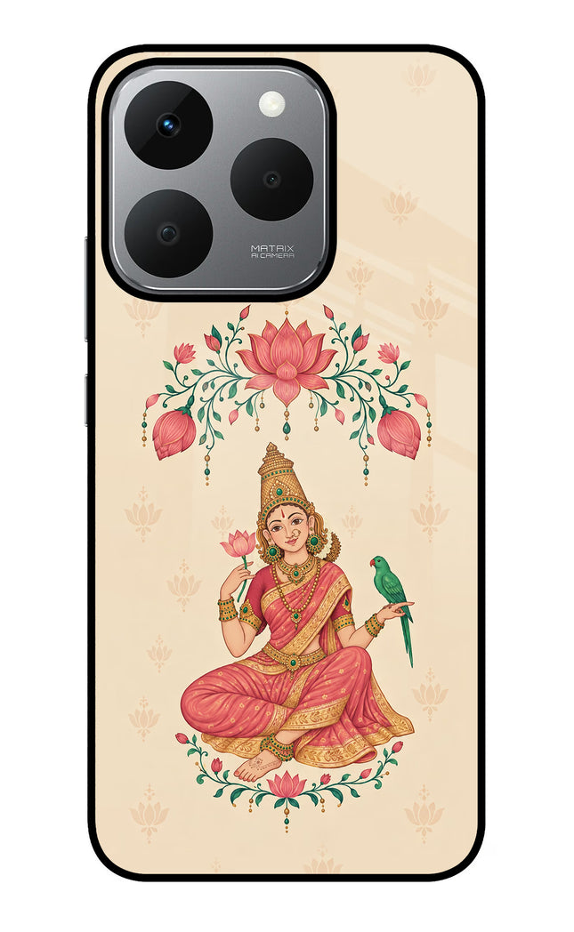 Goddess Lakshmi Realme 15T 5G Glass Case