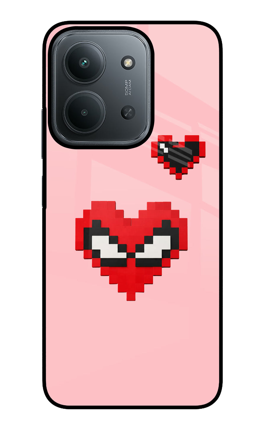 Gwen Heart Redmi 15C 5G Back Cover, Glass case