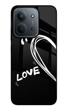 Love Line Redmi 15C 5G Glass Case Back Cover by Casekaro