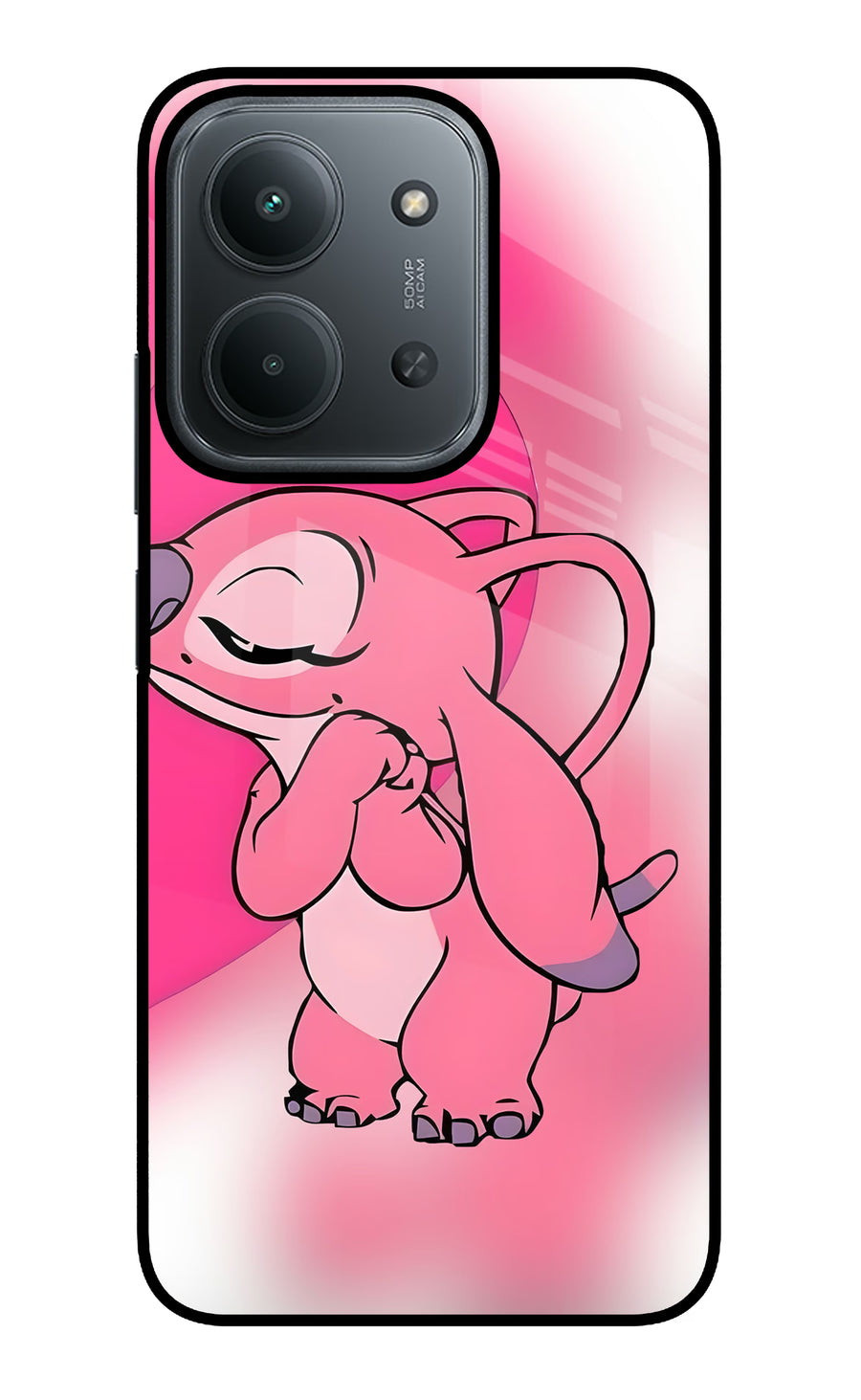 Angel Hug Redmi 15C 5G Back Cover, Glass case
