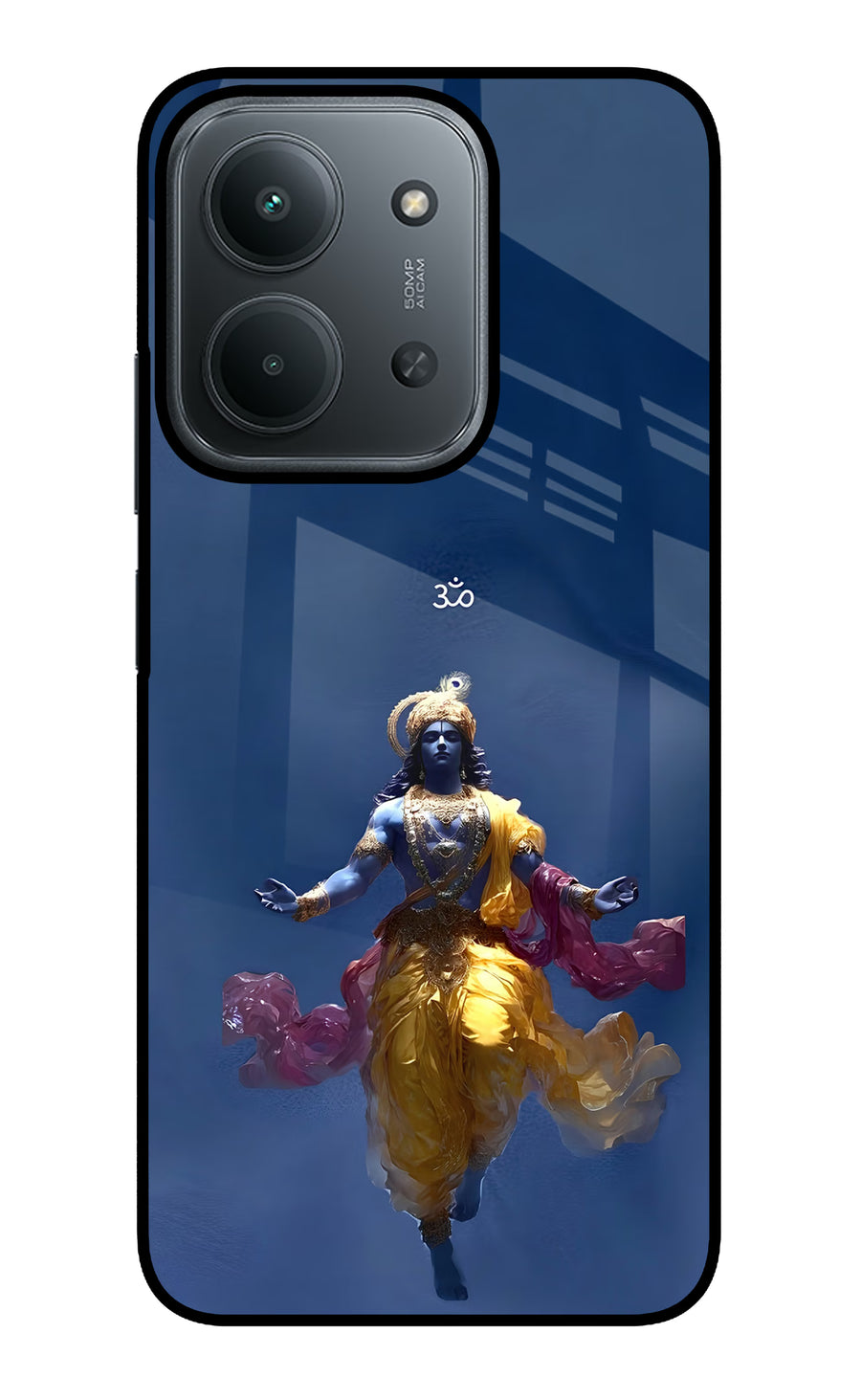 Cosmic Krishna Redmi 15C 5G Back Cover, Glass case