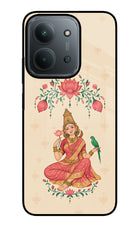 Goddess Lakshmi Redmi 15C 5G Glass Case