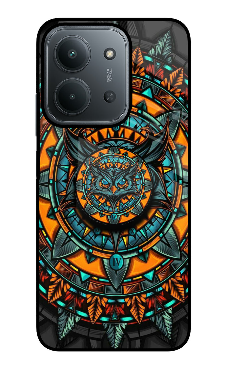 Angry Owl Redmi 15C 5G Pop Case, Glass case