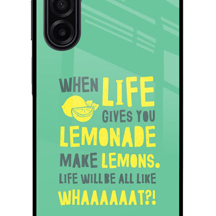 Quote Samsung A17 5G Glass Case Back Cover by Casekaro