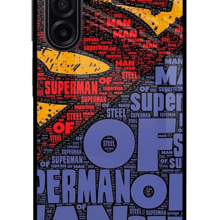 Superman Samsung A17 5G Glass Case Back Cover by Casekaro