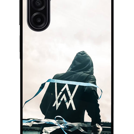 Alan Walker Samsung A17 5G Glass Case Back Cover by Casekaro
