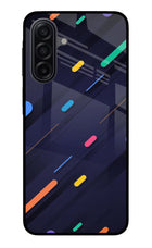 Abstract Design Samsung A17 5G Glass Case Back Cover by Casekaro