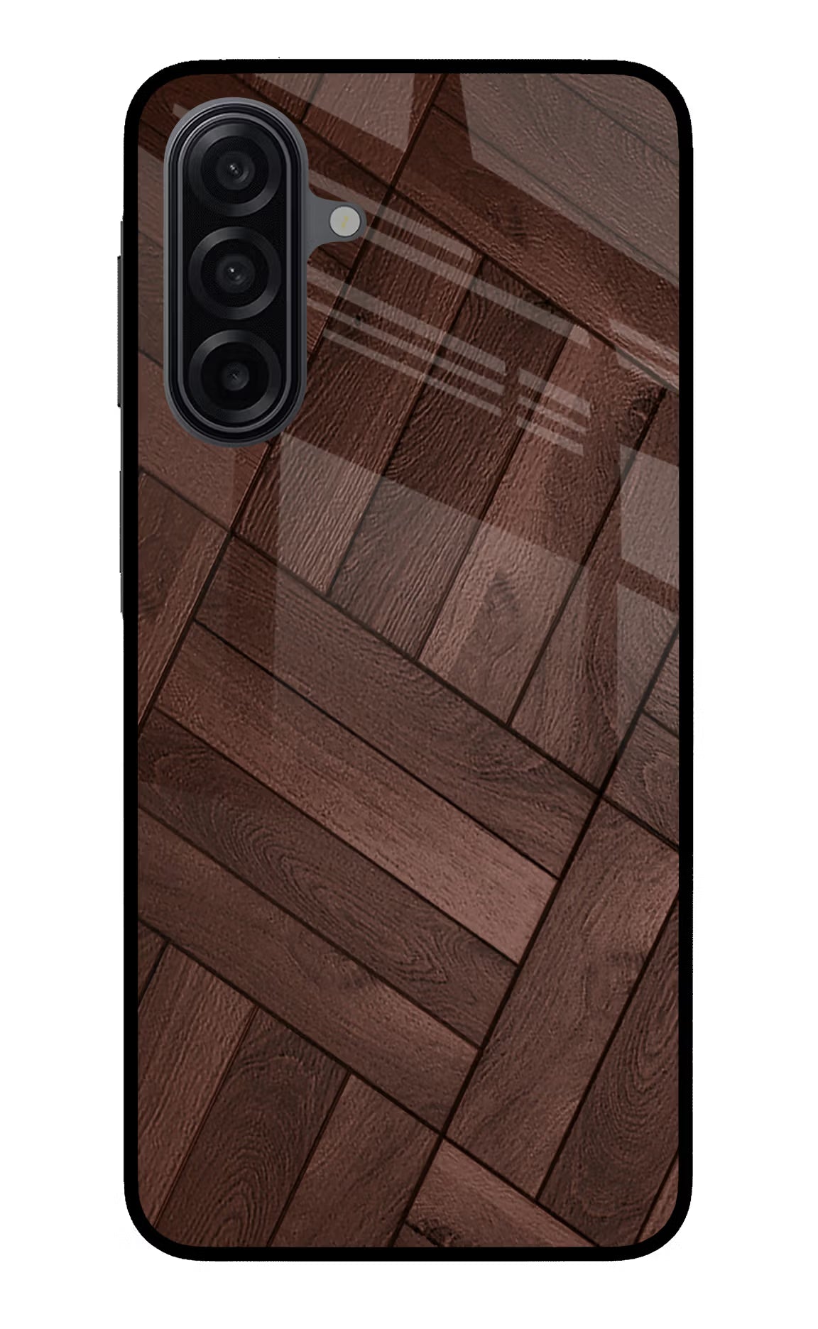 Wooden Texture Design Samsung A17 5G Glass Case