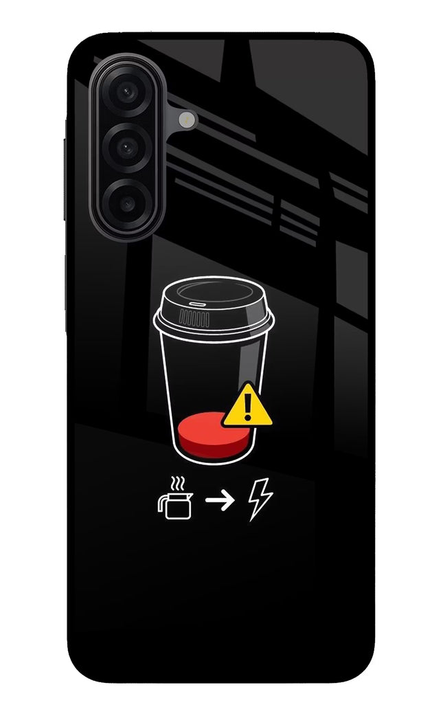 Coffee Samsung A17 5G Glass Case