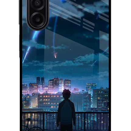 Anime Samsung A17 5G Glass Case Back Cover by Casekaro