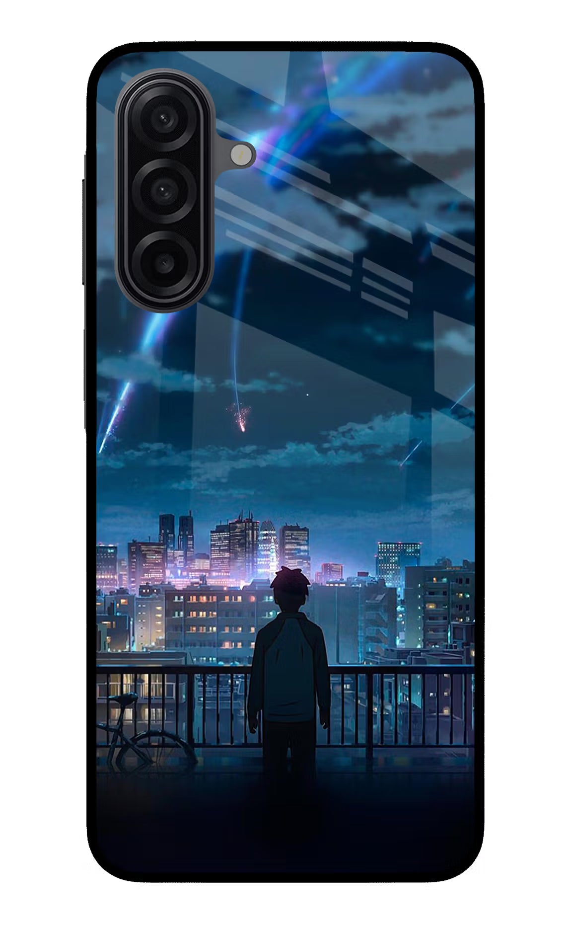 Anime Samsung A17 5G Glass Case Back Cover by Casekaro