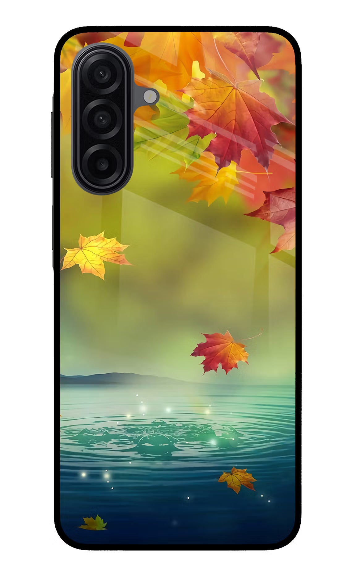 Flowers Samsung A17 5G Glass Case