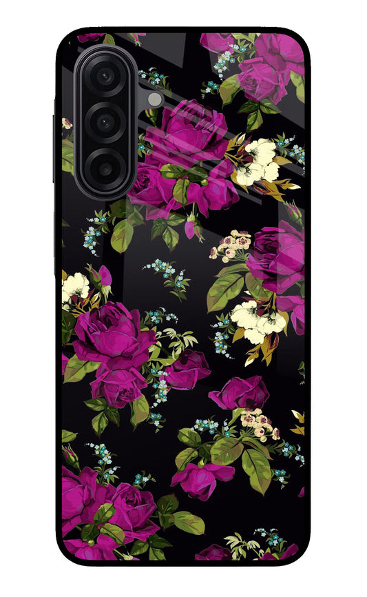 Flowers Samsung A17 5G Glass Case