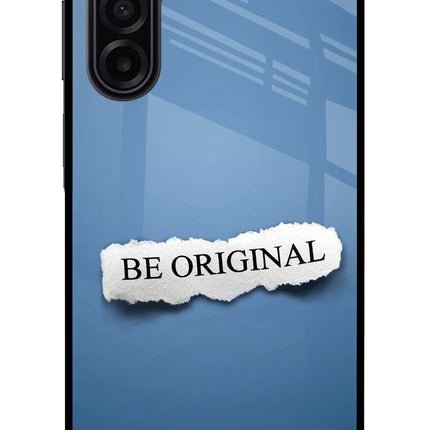 Be Original Samsung A17 5G Glass Case Back Cover by Casekaro