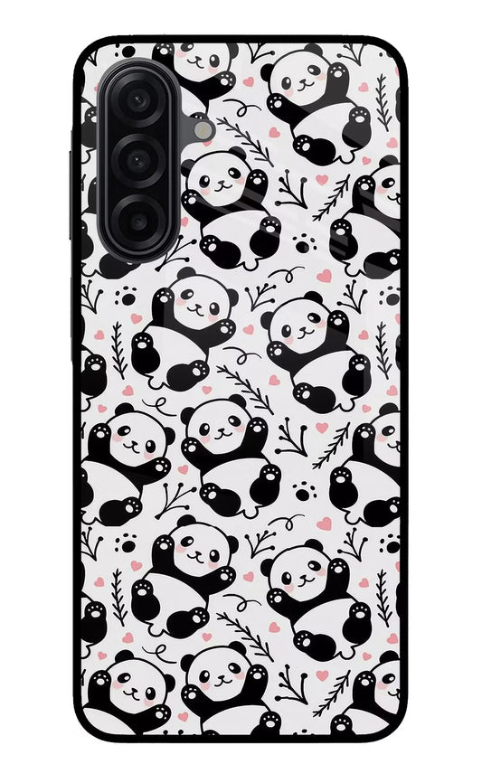Cute Panda Samsung A17 5G Glass Case