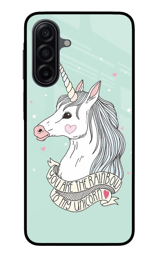 Unicorn Wallpaper Samsung A17 5G Glass Case