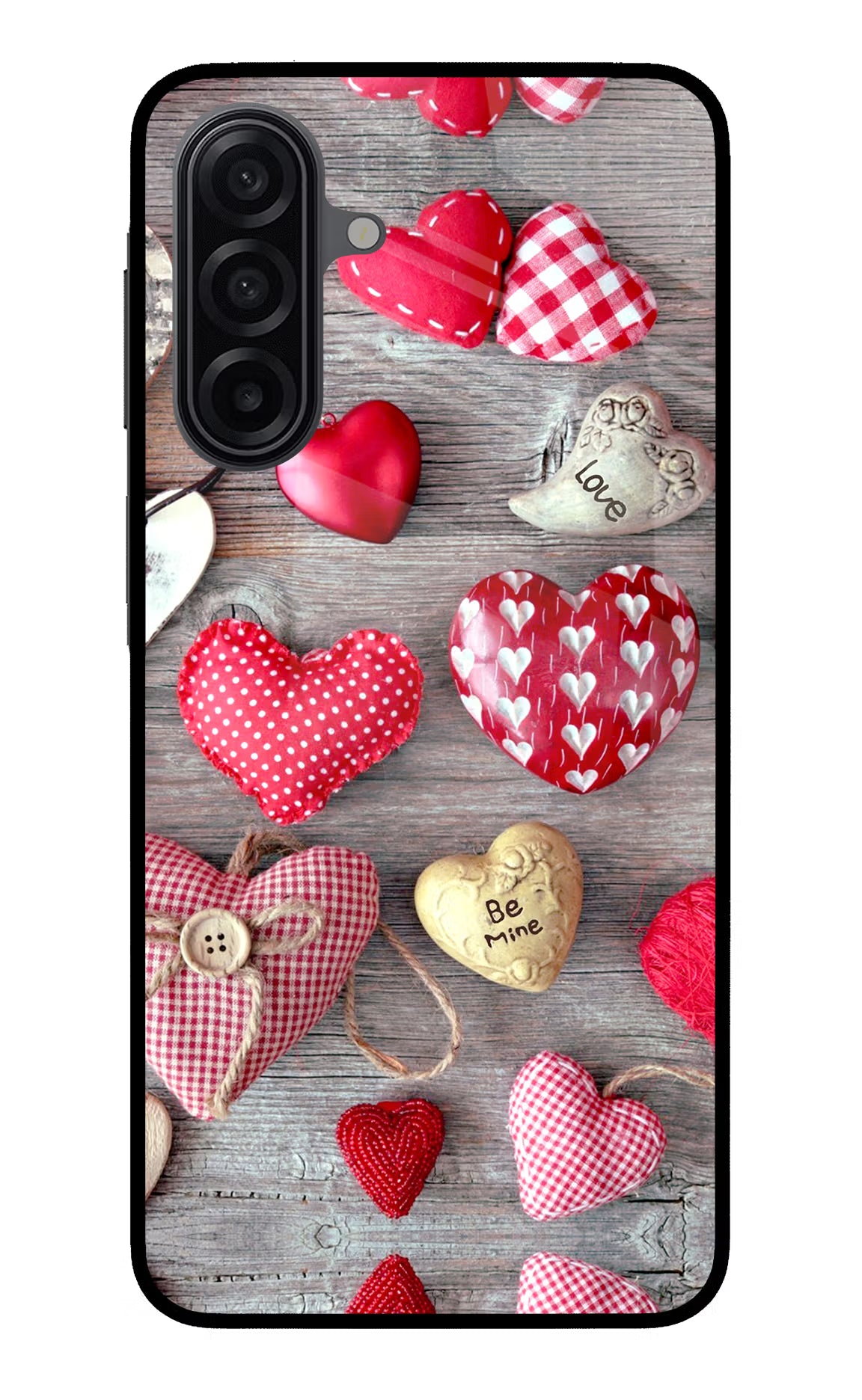 Love Wallpaper Samsung A17 5G Glass Case