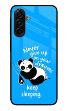 Keep Sleeping Samsung A17 5G Glass Case