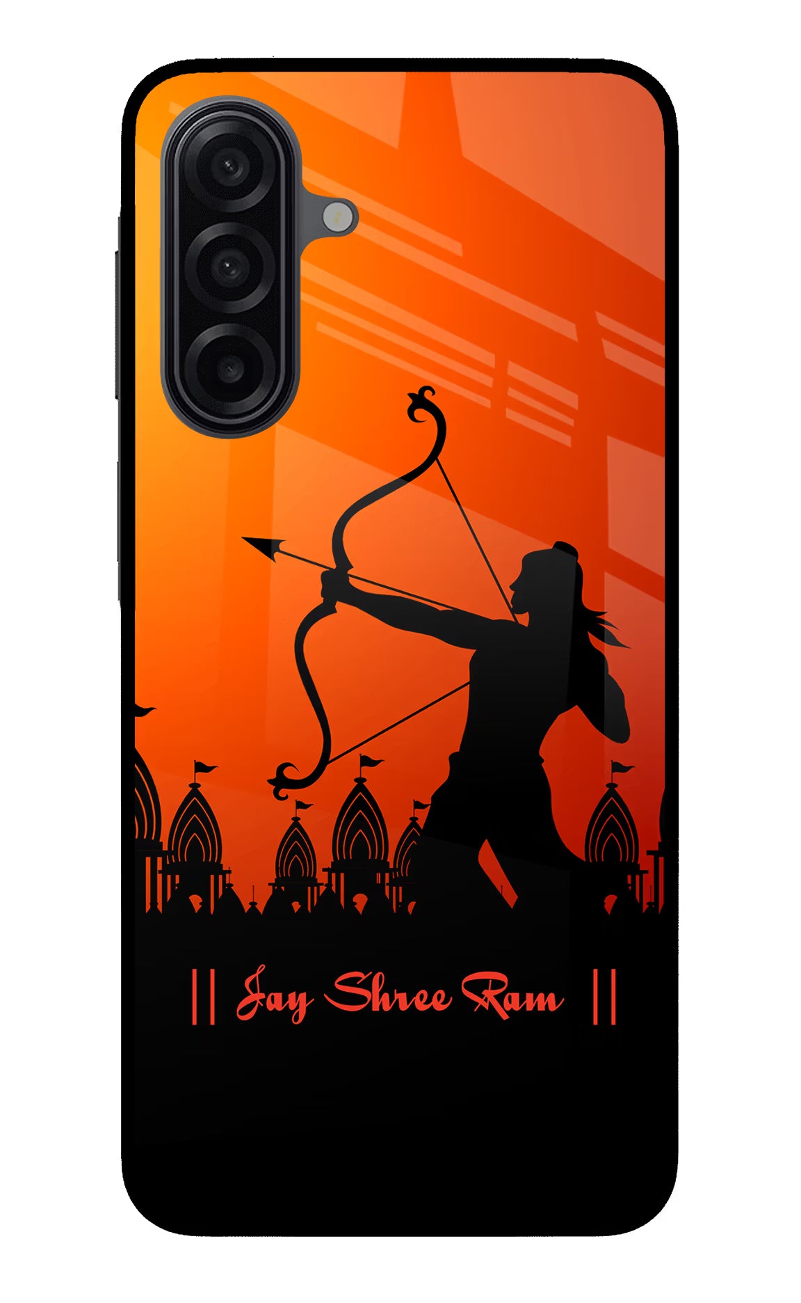 Lord Ram - 4 Samsung A17 5G Glass Case Back Cover by Casekaro