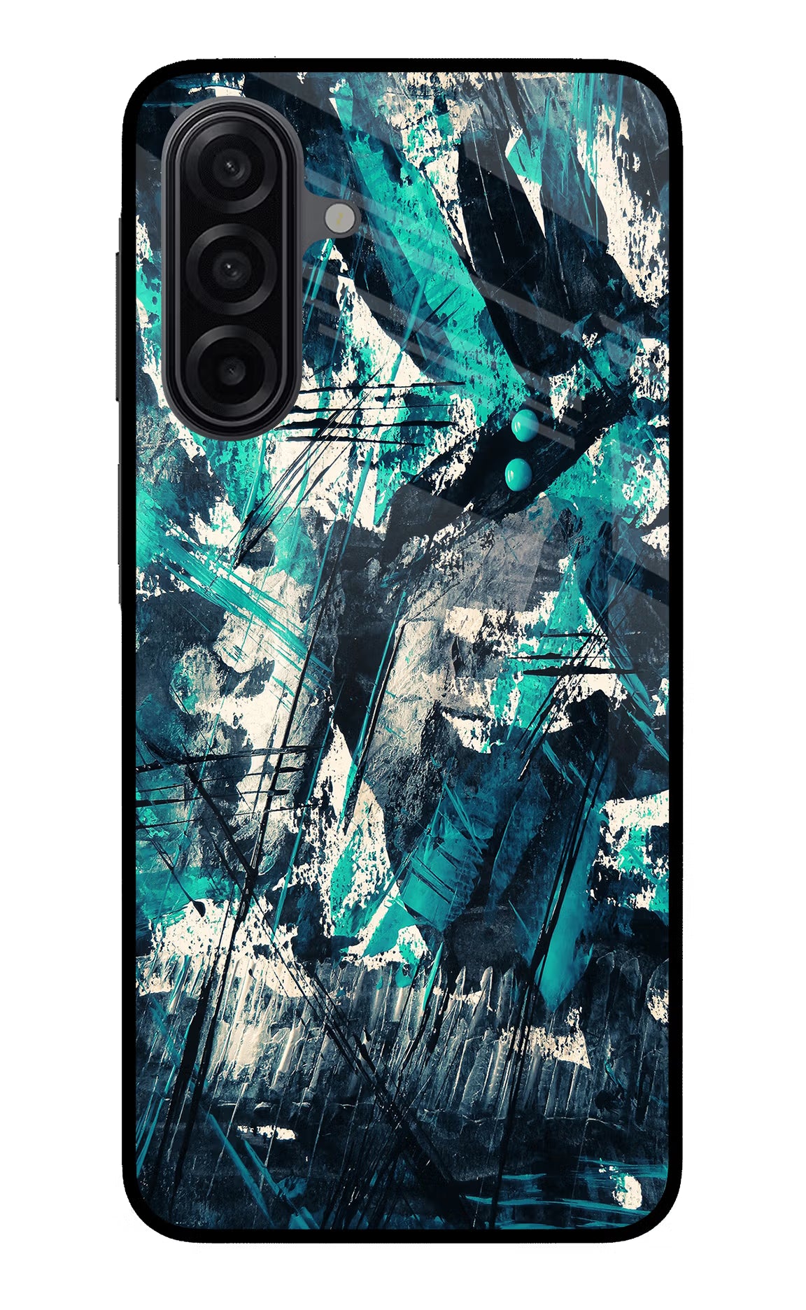 Artwork Samsung A17 5G Glass Case Back Cover by Casekaro