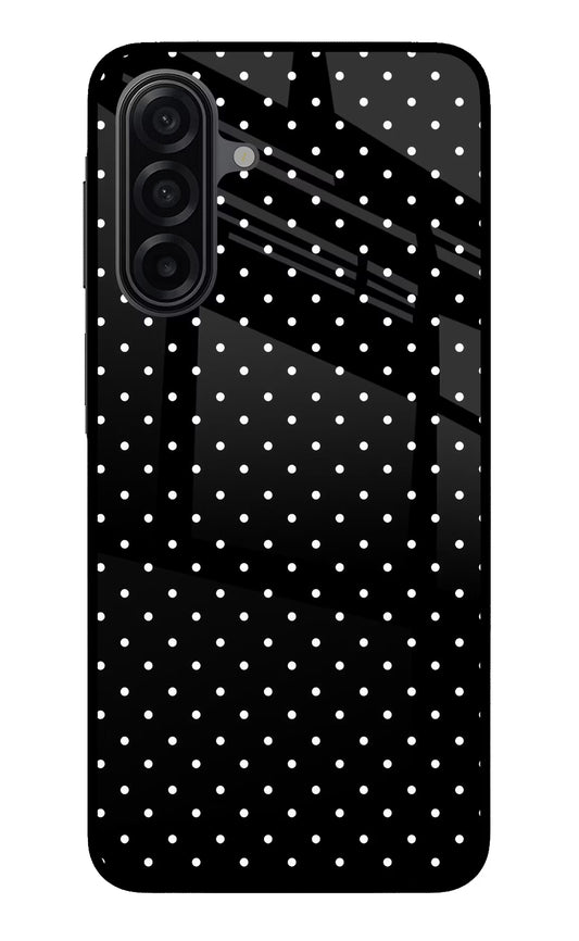 White Dots Samsung A17 5G Glass Case