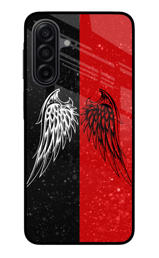 Wings Samsung A17 5G Glass Case