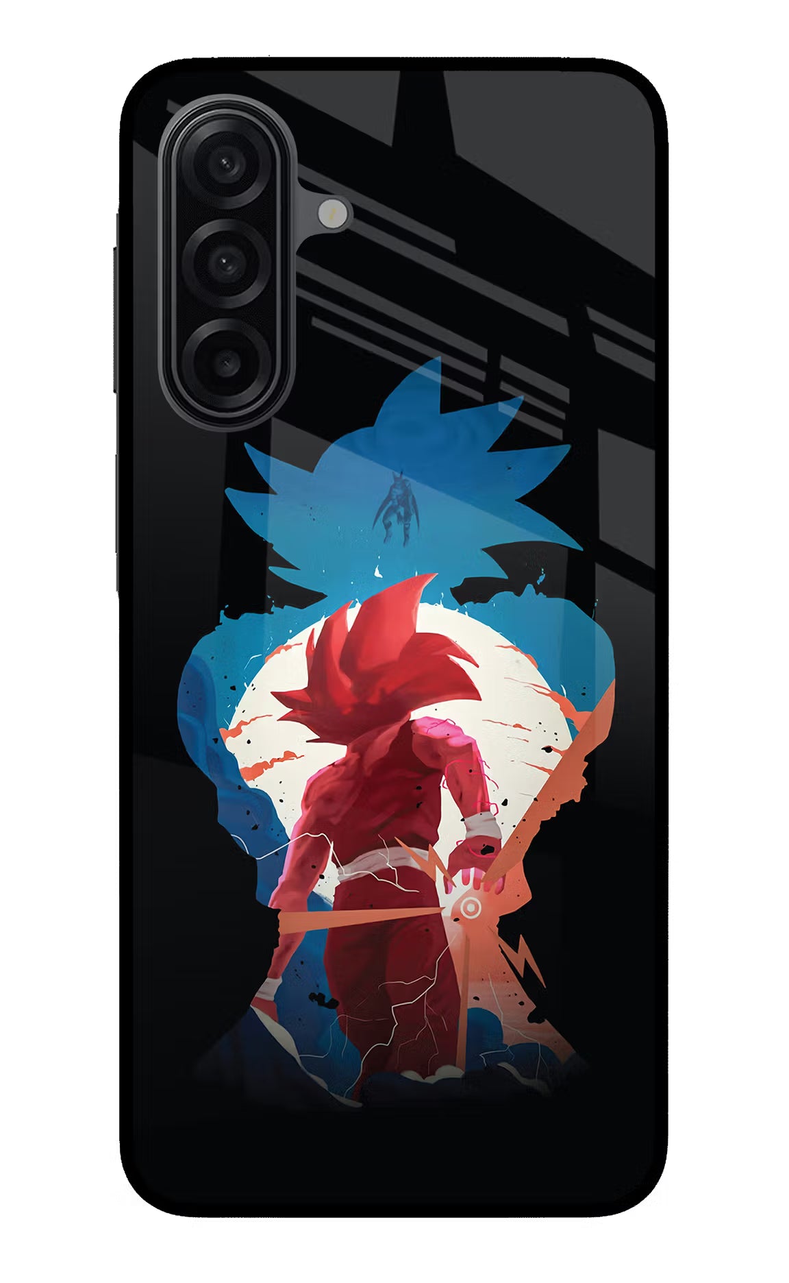 Goku Samsung A17 5G Glass Case Back Cover by Casekaro