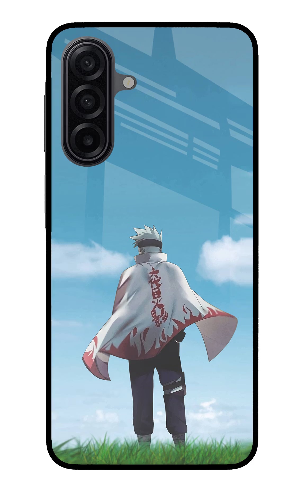 Kakashi Samsung A17 5G Glass Case Back Cover by Casekaro