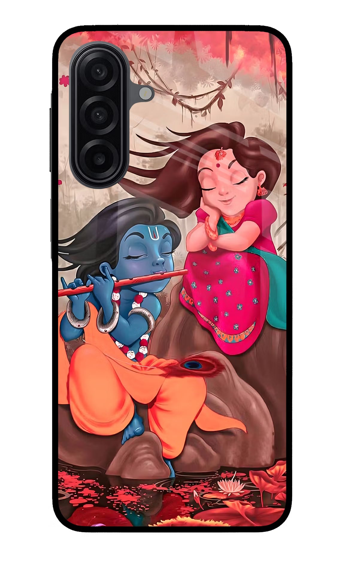 Radhe Krishna Samsung A17 5G Glass Case