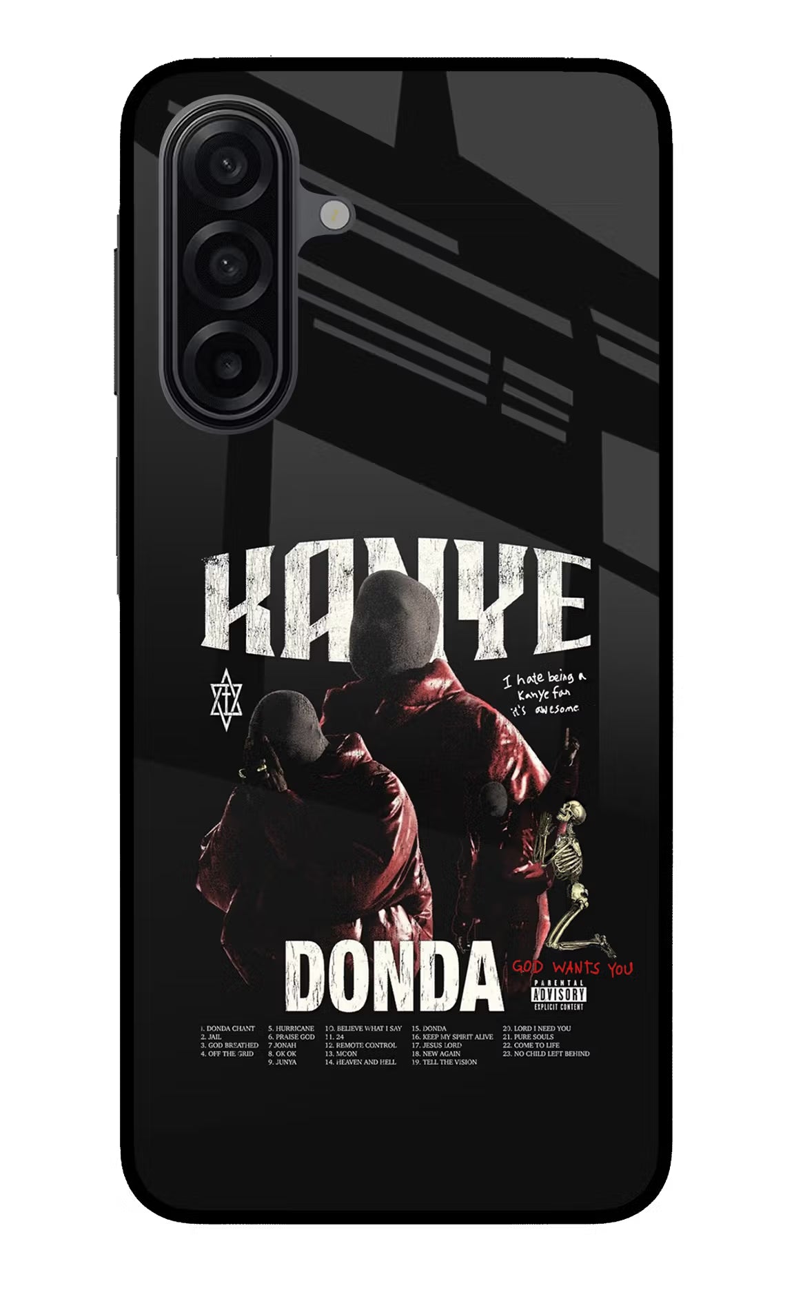 Donda Kanye West Samsung A17 5G Glass Case Back Cover by Casekaro